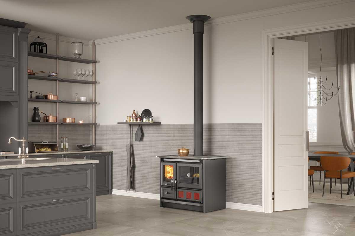 cooking stove Rosa XXL 5.0 Steel from La Nordica